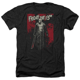 Friday The 13th Drip - Men's Heather T-Shirt Men's Heather T-Shirt Friday The 13th   