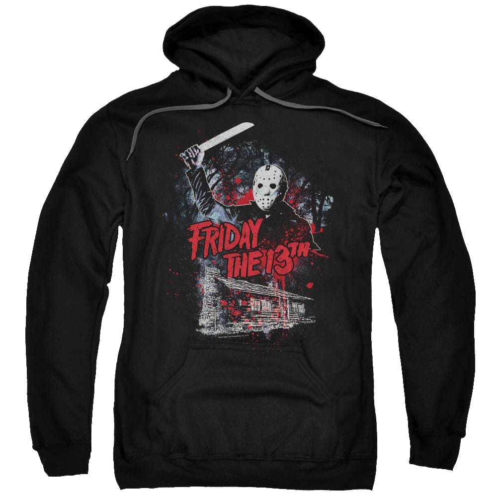 Friday The 13th Cabin - Pullover Hoodie Pullover Hoodie Friday The 13th   