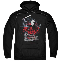Friday The 13th Cabin - Pullover Hoodie Pullover Hoodie Friday The 13th   