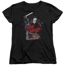 Friday The 13th Cabin - Women's T-Shirt Women's T-Shirt Friday The 13th   
