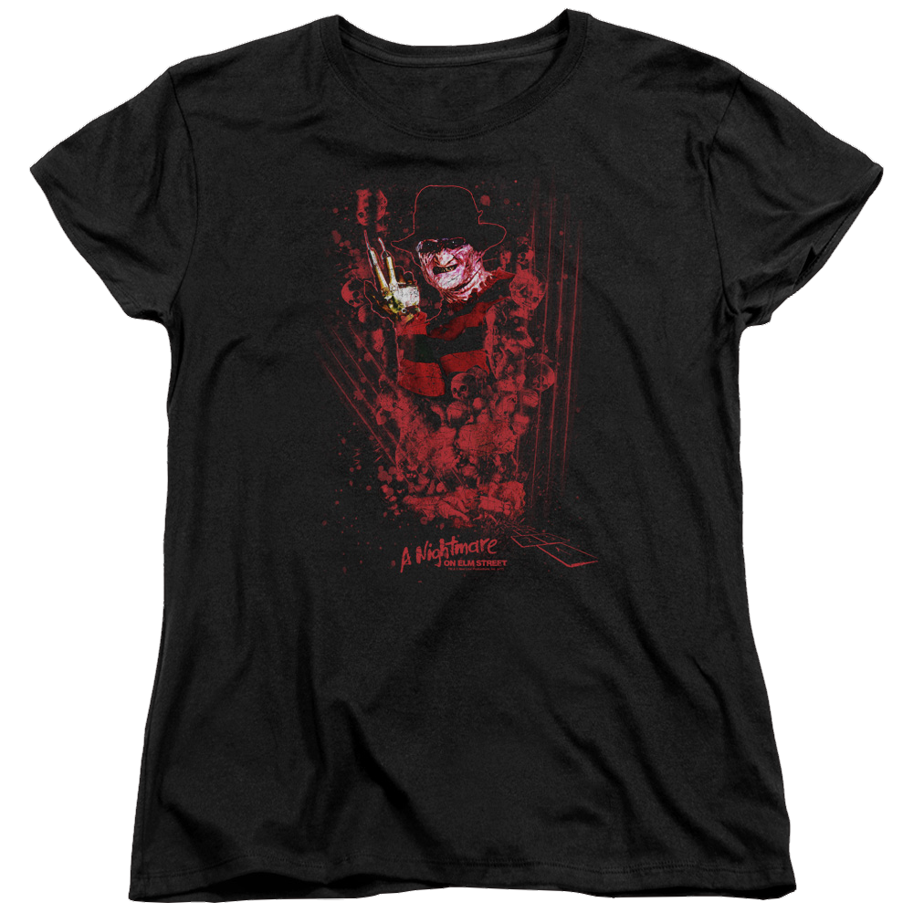 A Nightmare on Elm Street One Two Freddys Coming For You - Women's T-Shirt Women's T-Shirt A Nightmare on Elm Street   