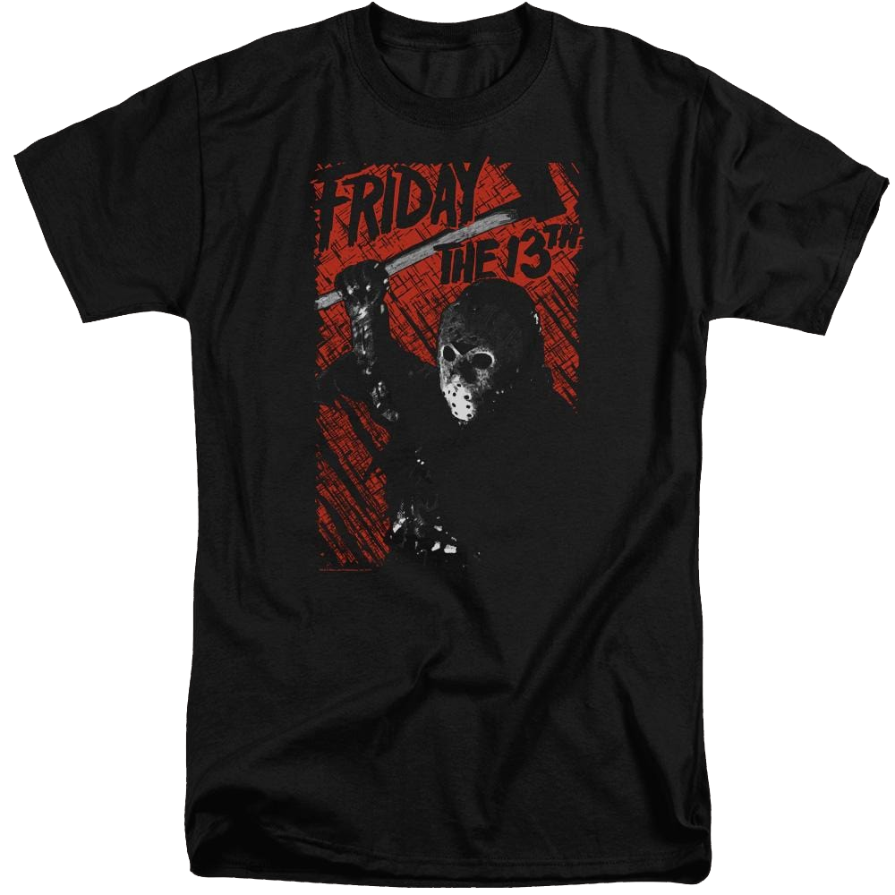 Friday The 13th Jason Lives - Men's Tall Fit T-Shirt Men's Tall Fit T-Shirt Friday The 13th   