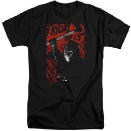 Friday The 13th Jason Lives - Men's Tall Fit T-Shirt Men's Tall Fit T-Shirt Friday The 13th   
