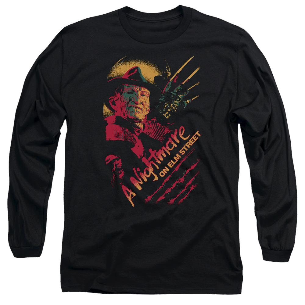 A Nightmare on Elm Street Freddy Claws - Men's Long Sleeve T-Shirt Men's Long Sleeve T-Shirt A Nightmare on Elm Street   