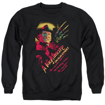 A Nightmare on Elm Street Freddy Claws - Men's Crewneck Sweatshirt A Nightmare on Elm Street