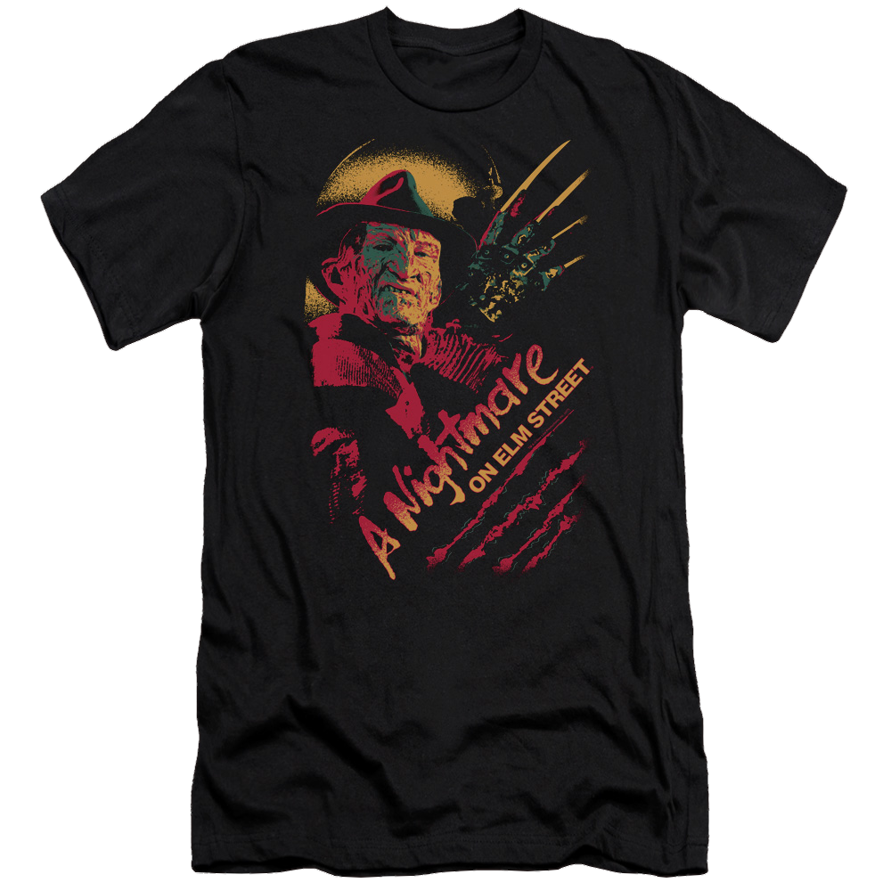 A Nightmare on Elm Street Freddy Claws - Men's Premium Slim Fit T-Shirt Men's Premium Slim Fit T-Shirt A Nightmare on Elm Street   
