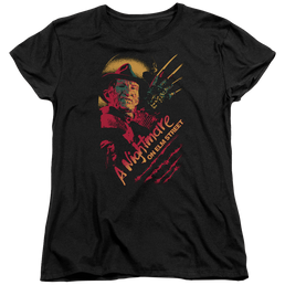 A Nightmare on Elm Street Freddy Claws - Women's T-Shirt Women's T-Shirt A Nightmare on Elm Street   