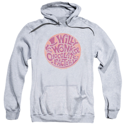 Willy Wonka and the Chocolate Factory Circle Logo - Pullover Hoodie Pullover Hoodie Willy Wonka and the Chocolate Factory   