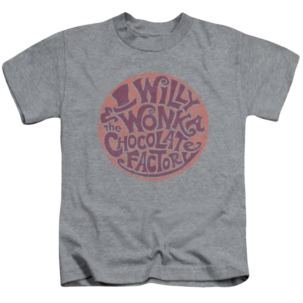 Willy Wonka and the Chocolate Factory Circle Logo - Kid's T-Shirt Kid's T-Shirt (Ages 4-7) Willy Wonka and the Chocolate Factory   