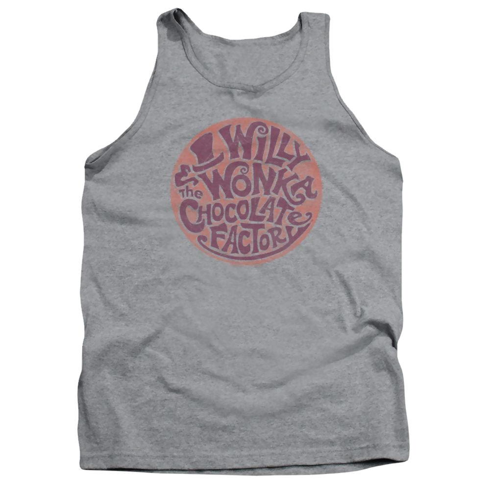 Willy Wonka & the Chocolate Factory Circle Logo Men's Tank Men's Tank Willy Wonka and the Chocolate Factory   