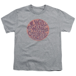 Willy Wonka and the Chocolate Factory Circle Logo - Youth T-Shirt Youth T-Shirt (Ages 8-12) Willy Wonka and the Chocolate Factory   