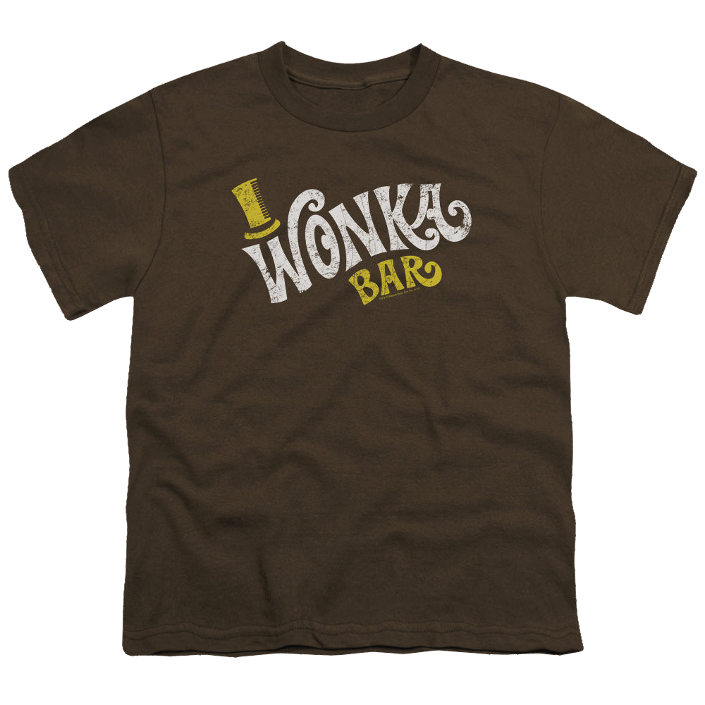 Willy Wonka and the Chocolate Factory Wonka Logo - Youth T-Shirt Youth T-Shirt (Ages 8-12) Willy Wonka and the Chocolate Factory   