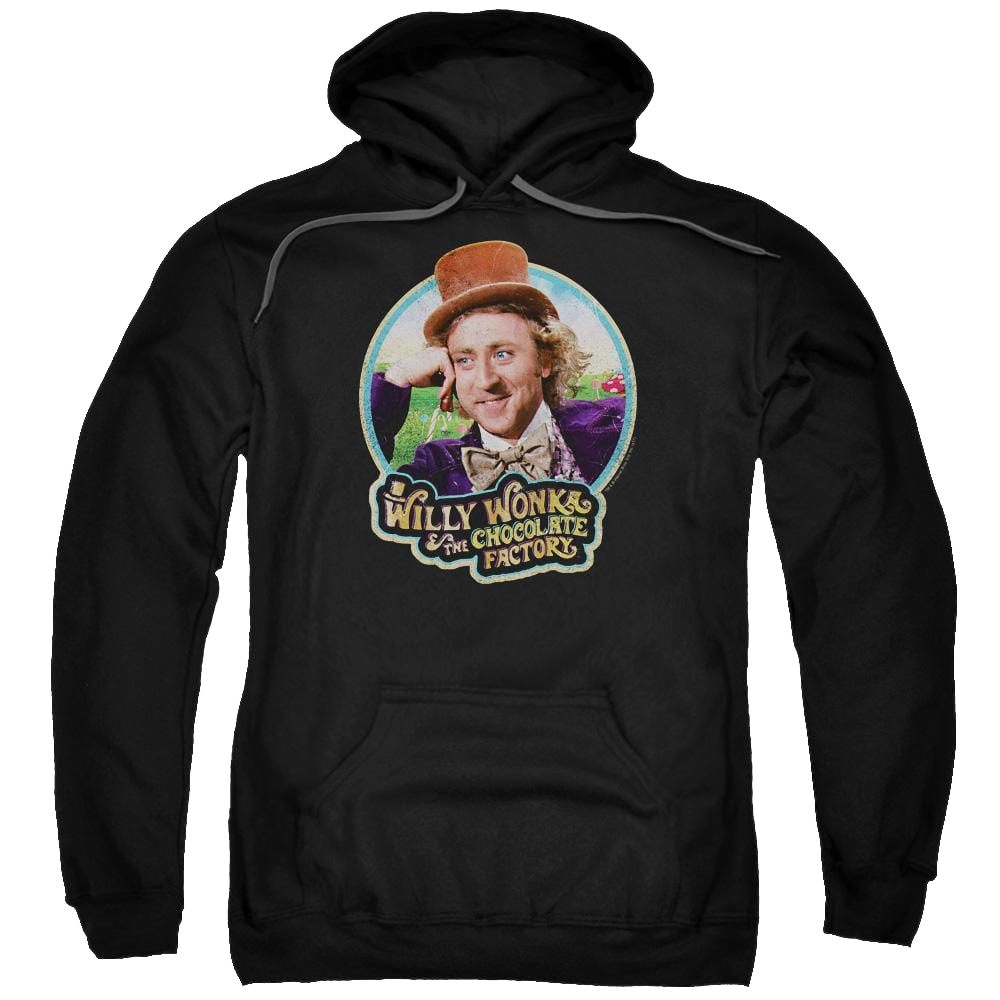 Willy Wonka & the Chocolate Factory Its Scrumdiddlyumptious Pullover Hoodie Pullover Hoodie Willy Wonka and the Chocolate Factory   