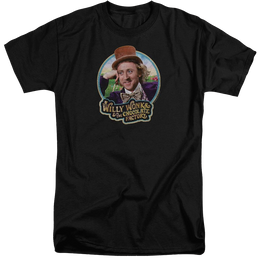 Willy Wonka & the Chocolate Factory Its Scrumdiddlyumptious Men's Tall Fit T-Shirt Men's Tall Fit T-Shirt Willy Wonka and the Chocolate Factory   