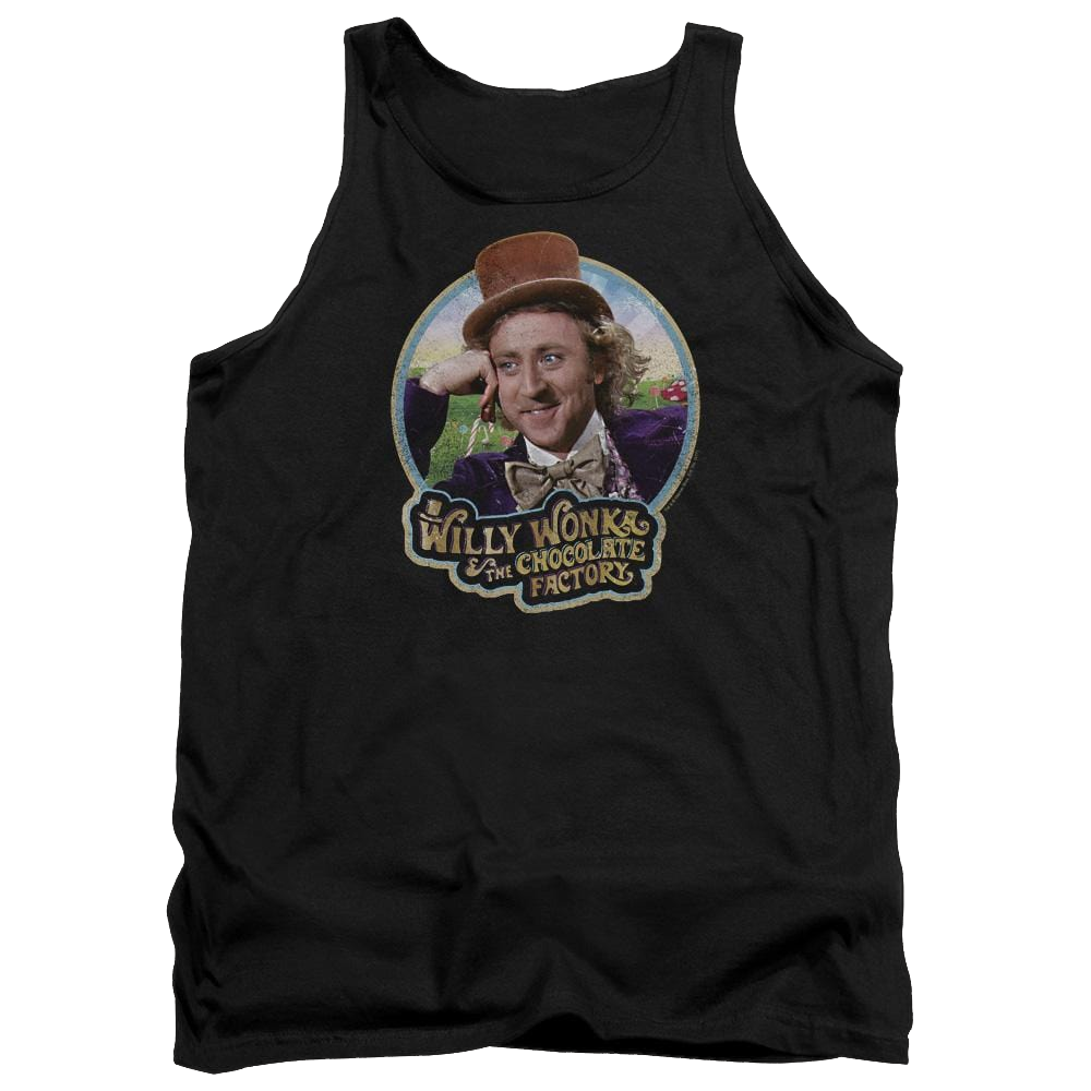 Willy Wonka & the Chocolate Factory Its Scrumdiddlyumptious Men's Tank Men's Tank Willy Wonka and the Chocolate Factory   