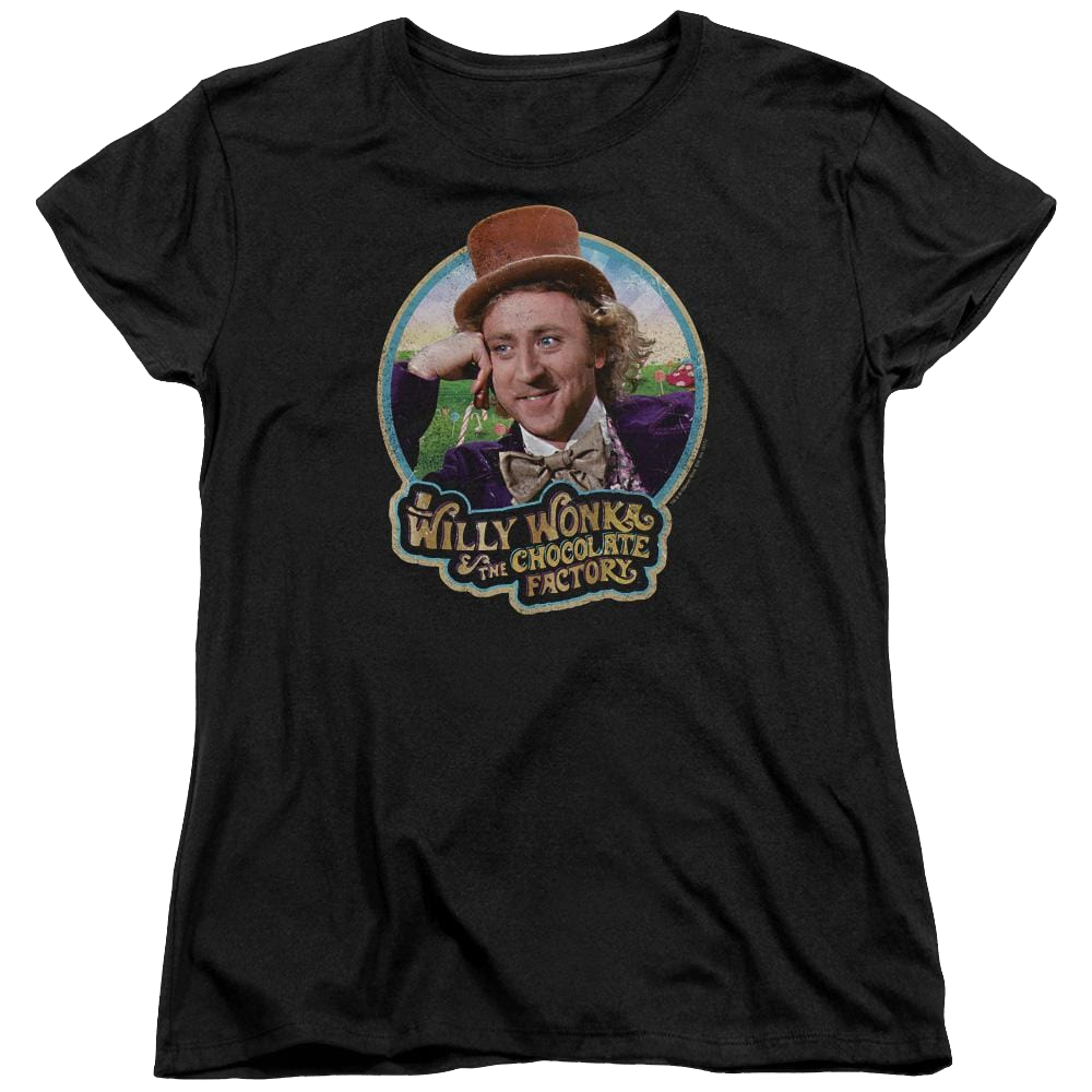 Willy Wonka & the Chocolate Factory Its Scrumdiddlyumptious Women's T-Shirt Women's T-Shirt Willy Wonka and the Chocolate Factory   