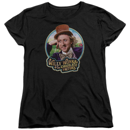 Willy Wonka & the Chocolate Factory Its Scrumdiddlyumptious Women's T-Shirt Women's T-Shirt Willy Wonka and the Chocolate Factory   