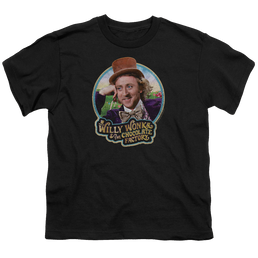 Willy Wonka and the Chocolate Factory Its Scrumdiddlyumptious - Youth T-Shirt Youth T-Shirt (Ages 8-12) Willy Wonka and the Chocolate Factory   