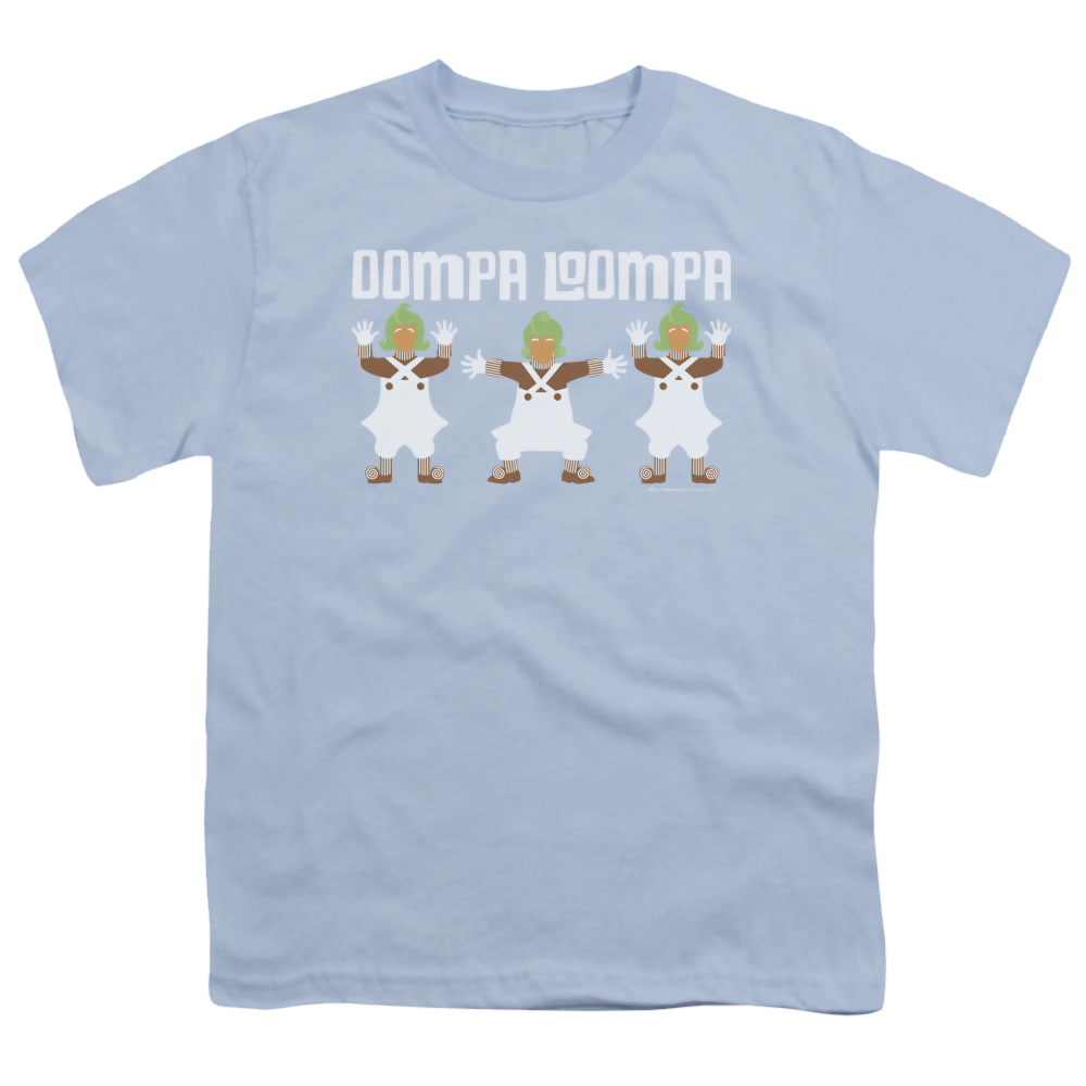 Willy Wonka and the Chocolate Factory Oompa Loompa - Youth T-Shirt Youth T-Shirt (Ages 8-12) Willy Wonka and the Chocolate Factory   
