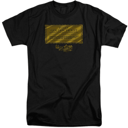 Willy Wonka & the Chocolate Factory Golden Ticket Men's Tall Fit T-Shirt Men's Tall Fit T-Shirt Willy Wonka and the Chocolate Factory   