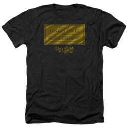 Willy Wonka & the Chocolate Factory Golden Ticket Men's Heather T-Shirt Men's Heather T-Shirt Willy Wonka and the Chocolate Factory   
