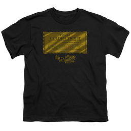 Willy Wonka and the Chocolate Factory Golden Ticket - Youth T-Shirt Youth T-Shirt (Ages 8-12) Willy Wonka and the Chocolate Factory   