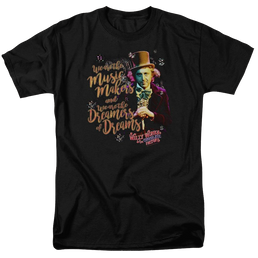 Willy Wonka & the Chocolate Factory Music Makers Men's Regular Fit T-Shirt Men's Regular Fit T-Shirt Willy Wonka and the Chocolate Factory   