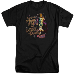 Willy Wonka & the Chocolate Factory Music Makers Men's Tall Fit T-Shirt Men's Tall Fit T-Shirt Willy Wonka and the Chocolate Factory   