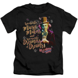 Willy Wonka and the Chocolate Factory Music Makers - Kid's T-Shirt Kid's T-Shirt (Ages 4-7) Willy Wonka and the Chocolate Factory   