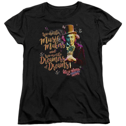 Willy Wonka & the Chocolate Factory Music Makers Women's T-Shirt Women's T-Shirt Willy Wonka and the Chocolate Factory   