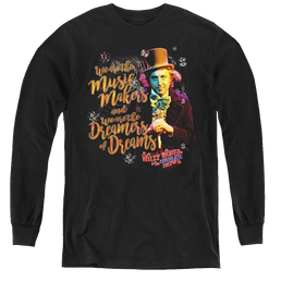 Willy Wonka And The Chocolate Factory Music Makers - Youth Long Sleeve T-Shirt Youth Long Sleeve T-Shirt Willy Wonka and the Chocolate Factory   