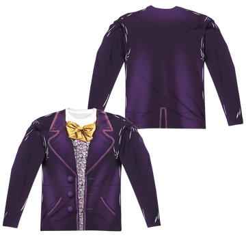 Willy Wonka & the Chocolate Factory Wonka Costume Men's All-Over Print T-Shirt Men's All-Over Print Long Sleeve Willy Wonka and the Chocolate Factory   