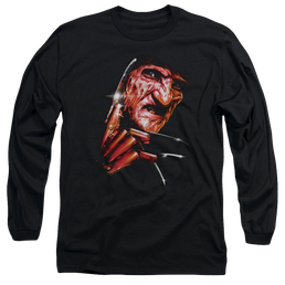 A Nightmare on Elm Street Freddys Face - Men's Long Sleeve T-Shirt Men's Long Sleeve T-Shirt A Nightmare on Elm Street   