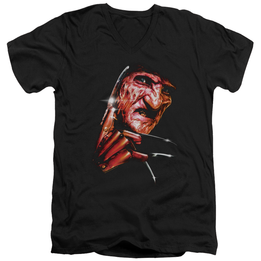 A Nightmare on Elm Street Freddys Face - Men's V-Neck T-Shirt Men's V-Neck T-Shirt A Nightmare on Elm Street   