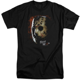 Friday The 13th Mask Of Death - Men's Tall Fit T-Shirt Men's Tall Fit T-Shirt Friday The 13th   