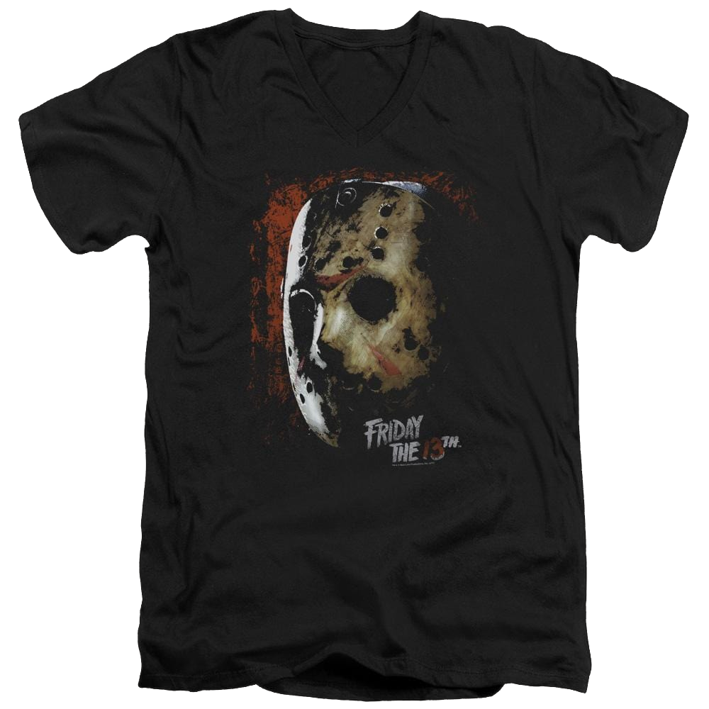 Friday The 13th Mask Of Death - Men's V-Neck T-Shirt Men's V-Neck T-Shirt Friday The 13th   