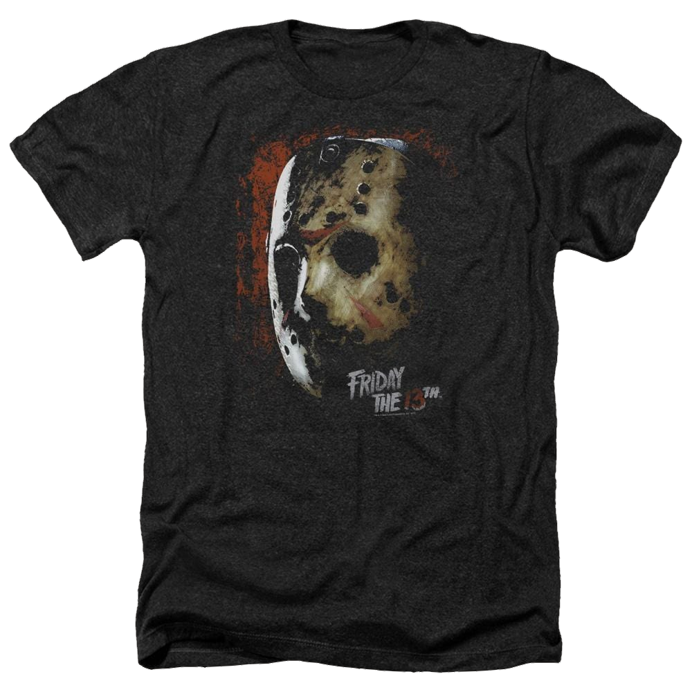 Friday The 13th Mask Of Death - Men's Heather T-Shirt Men's Heather T-Shirt Friday The 13th   