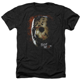 Friday The 13th Mask Of Death - Men's Heather T-Shirt Men's Heather T-Shirt Friday The 13th   