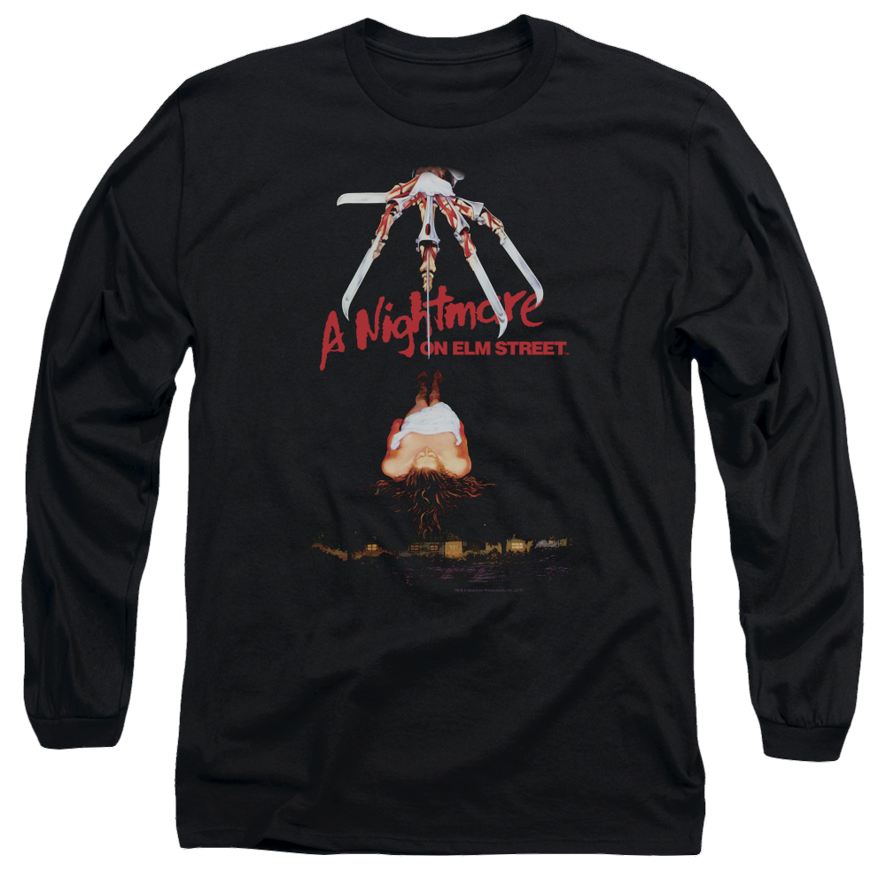 A Nightmare on Elm Street Alternate Poster - Men's Long Sleeve T-Shirt Men's Long Sleeve T-Shirt A Nightmare on Elm Street   