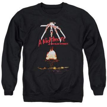 A Nightmare on Elm Street Alternate Poster - Men's Crewneck Sweatshirt A Nightmare on Elm Street