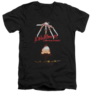 A Nightmare on Elm Street Alternate Poster - Men's V-Neck T-Shirt A Nightmare on Elm Street