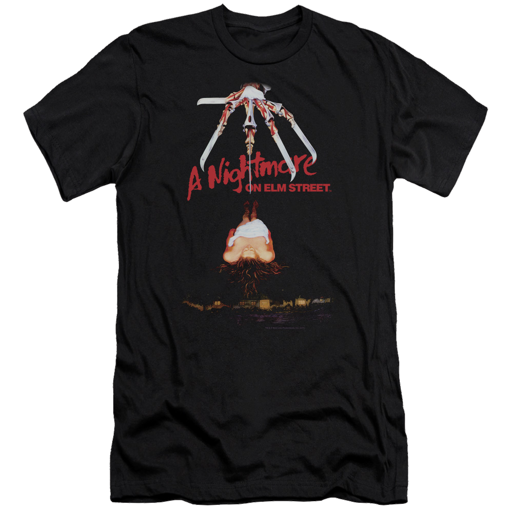 A Nightmare on Elm Street Alternate Poster - Men's Premium Slim Fit T-Shirt Men's Premium Slim Fit T-Shirt A Nightmare on Elm Street   