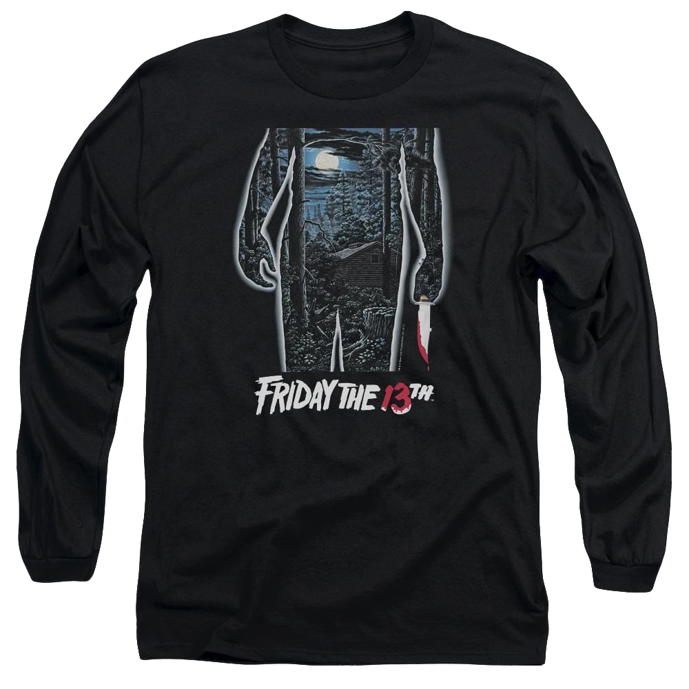 Friday The 13th 13th Poster - Men's Long Sleeve T-Shirt Men's Long Sleeve T-Shirt Friday The 13th   