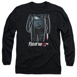 Friday The 13th 13th Poster - Men's Long Sleeve T-Shirt Men's Long Sleeve T-Shirt Friday The 13th   