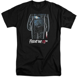 Friday The 13th 13th Poster - Men's Tall Fit T-Shirt Men's Tall Fit T-Shirt Friday The 13th   