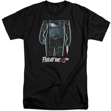 Friday The 13th 13th Poster - Men's Tall Fit T-Shirt Men's Tall Fit T-Shirt Friday The 13th   