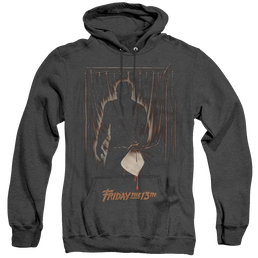 Friday The 13Th Part 3 Poster - Heather Pullover Hoodie Heather Pullover Hoodie Friday The 13th   