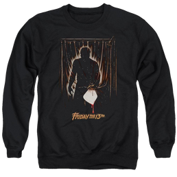 Friday The 13th Part 3 Poster - Men's Crewneck Sweatshirt Men's Crewneck Sweatshirt Friday The 13th   