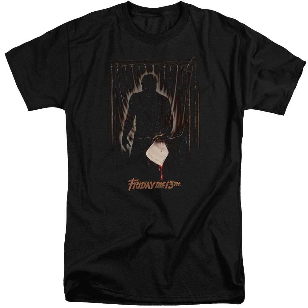 Friday The 13th Part 3 Poster - Men's Tall Fit T-Shirt Men's Tall Fit T-Shirt Friday The 13th   
