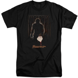 Friday The 13th Part 3 Poster - Men's Tall Fit T-Shirt Men's Tall Fit T-Shirt Friday The 13th   